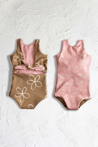 Wave Rider Reversible Swimsuit