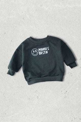 Organic Mama's Bestie Oversized Crewneck Sweatshirt