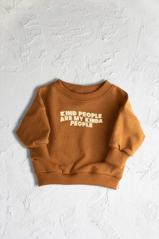Kind People Oversized Crewneck