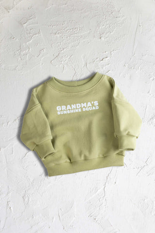 Grandma's Sunshine Club Oversized Crewneck