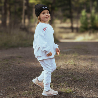 Stretch Heather Grey Sweatpants