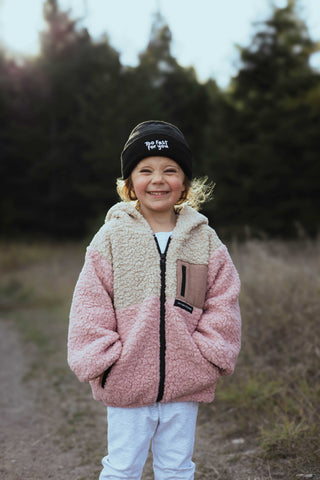 Outdoor Sherpa Full Zip - Pink