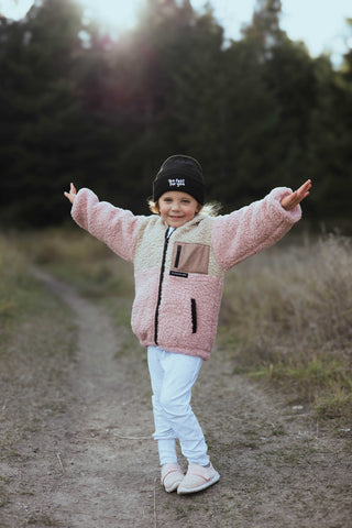 Outdoor Sherpa Full Zip - Pink