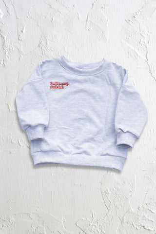 Dad's Tab Oversized Crewneck