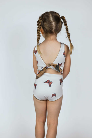 Wave Rider Reversible Swimsuit Camo + Butterfly