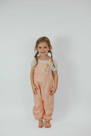 Wildflower Fleece Overalls