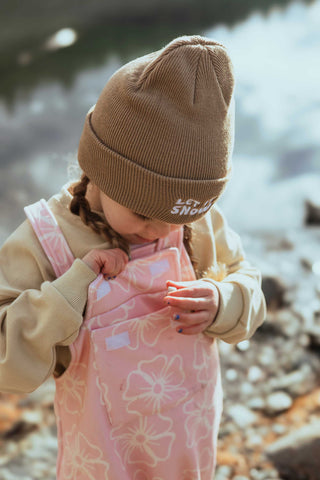 Wildflower Fleece Overalls
