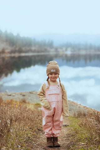 Wildflower Fleece Overalls