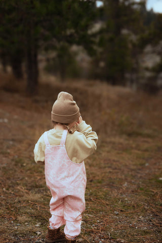 Wildflower Fleece Overalls