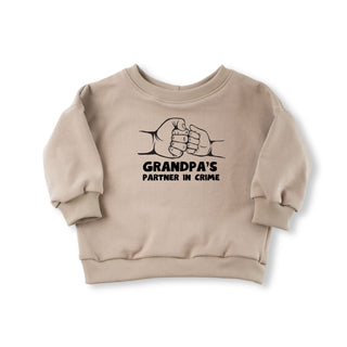 Grandpa's Partner Crew (Beige)