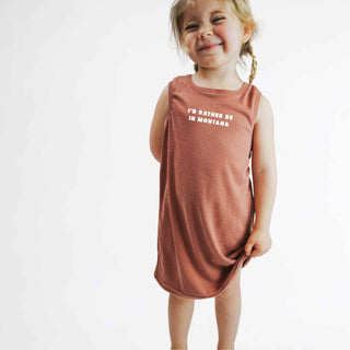 Little Timber Dress - Rust