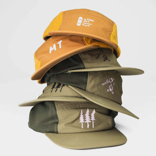 Pink Pines 5-Panel Camp Hat