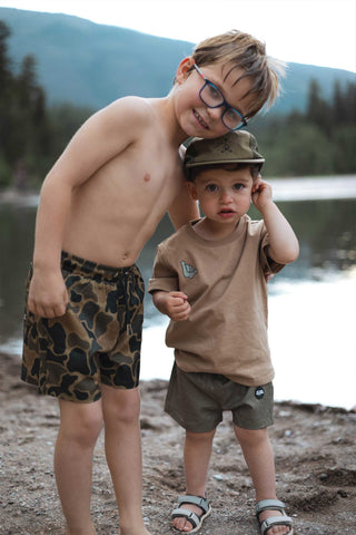Vintage Ash Swim Shorts